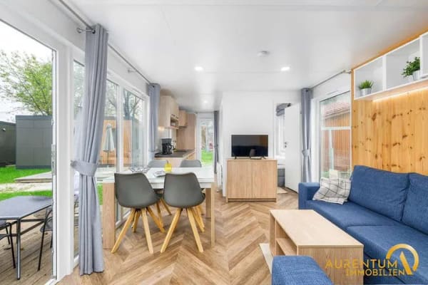 Immobilie in Riedenburg - Modernes Tinyhaus am Main-Donau-Kanal Riedenburg – inkl. Pacht bis 31.12.2027 - Bild 0