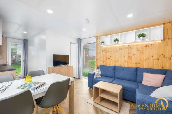 Immobilie in Riedenburg - Modernes Tinyhaus am Main-Donau-Kanal Riedenburg – inkl. Pacht bis 31.12.2027 - Bild 1