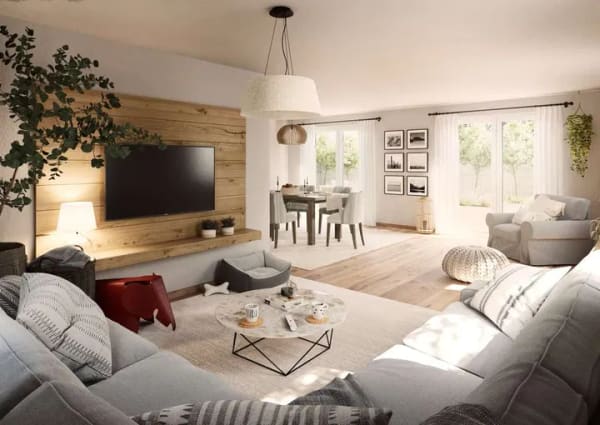 Immobilie in Neuhemsbach - Landhaus modern, massiv gebaut, Preis inkl. Grundstück - Bild 4