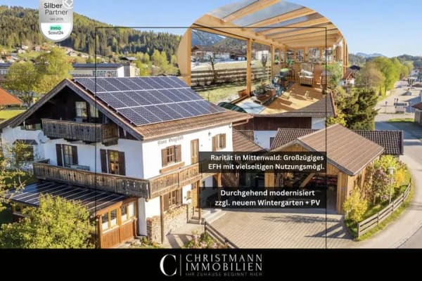 Immobilie in Mittenwald - 795.000 € Kaufpreis | 24.000 € Jahresmiete | 3,02 % Bruttoanfangsrendite mit Perspektive - Bild 1