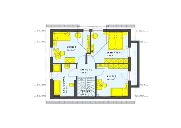 Immobilie in Calvörde - Effizienzhaus inkl. Homeoffice, 2 Kinderzimmer, inkl. Grundstück - Bild 2