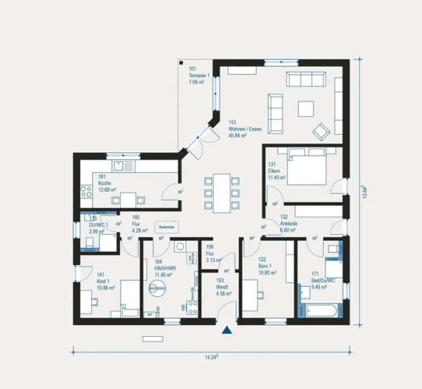 Immobilie in Zaisenhausen - Individueller Bungalow in Zaisenhausen inkl. Grundstück - Ihr Traumhaus mit nachhaltiger Energieeffi - Bild 4