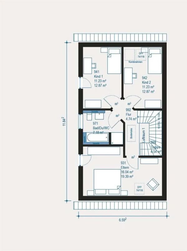 Immobilie in Hambrücken - Eleganz und Raumwunder - Das Double 4 als Ihr individuelles Traumhaus - Bild 3