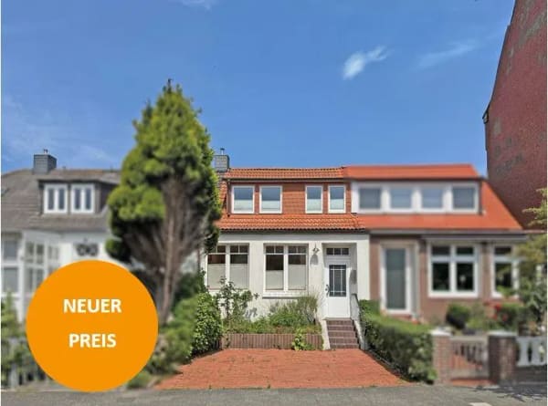 Immobilie in Norderney - Insel-Chance zum Bestpreis - Doppelhaushälfte mit Garten und durchdachter Raumgestaltung - Bild 0
