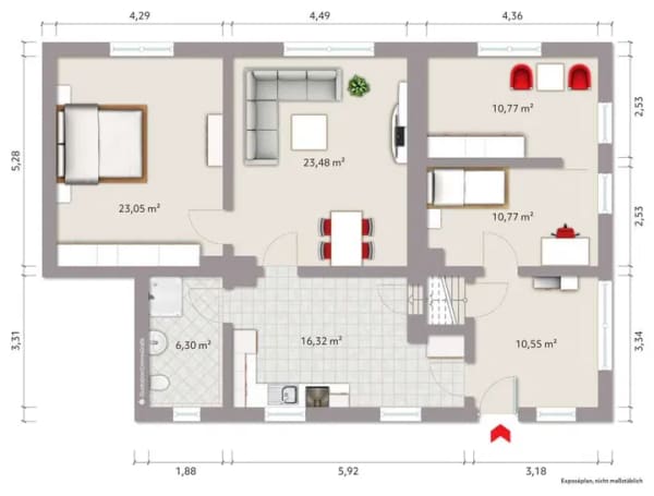 Immobilie in Ueckermünde - Ein Haus am Haff - Endlich ein eigener Garten und Platz - Bild 2