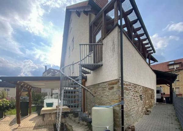 Immobilie in Mühlhausen - Wohnensemble in zentraler Lage – Zweifamilienhaus mit angrenzendem Einfamilienhaus - Bild 4
