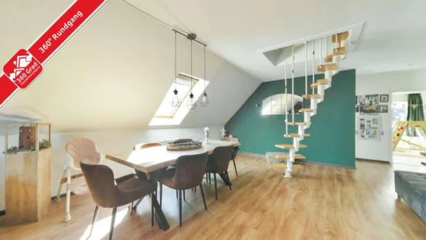 Immobilie in Schellhorn - Einfamilienhaus mit Einliegerwohnung am Feldrand - Bild 1