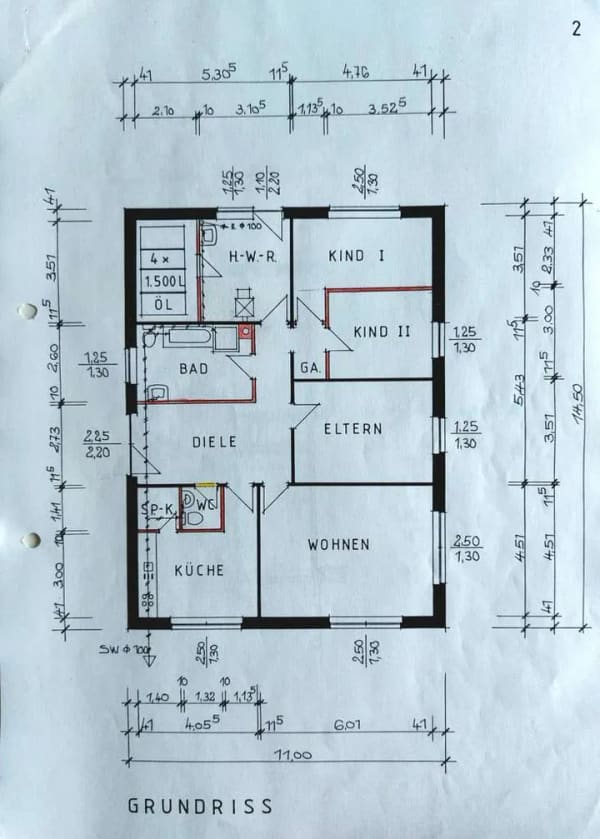 Immobilie in Sarzbüttel - Bungalow mit 4 Zimmern auf einer Ebene in Sarzbüttel - Bild 1