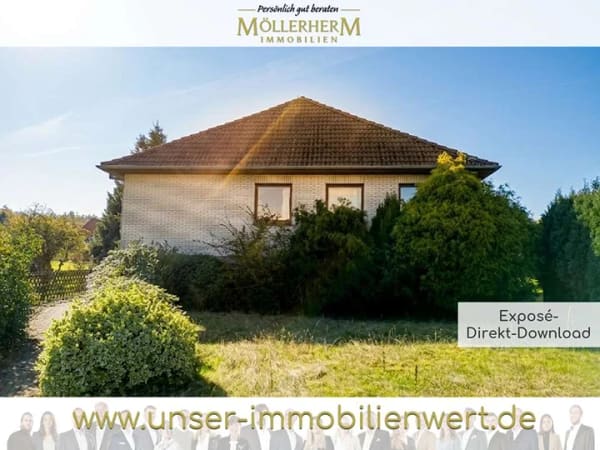 Immobilie in Nienstädt - Einfamilienhaus mit Weitblick ins Schaumburger Land - Bild 0