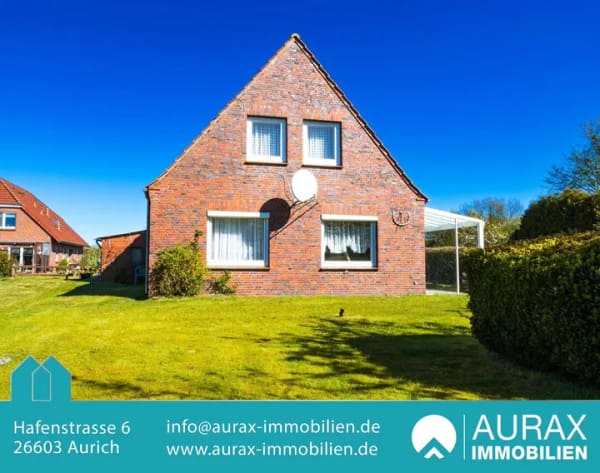 Immobilie in Großheide - Einfamilien-Haus von 1962 auf einem 860 m² Grundstück - Bild 1