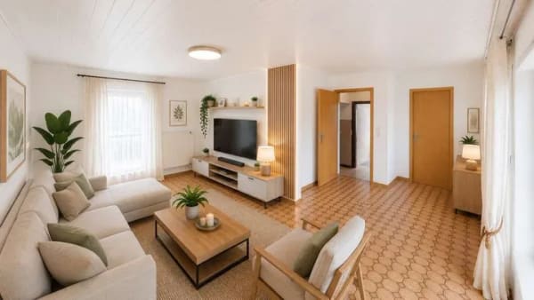 Immobilie in Rieschweiler-Mühlbach - Zuhause mit Perspektive – Doppelhaushälfte mit Potenzial - Bild 2