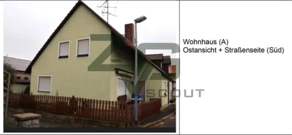 Immobilie in Wiesentheid - Wiesentheid: Einfamilienhaus mit Garage - Bild 2