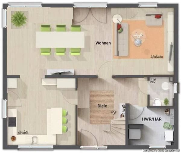 Immobilie in Gerhardsbrunn - Mit BASIC-Vollausstattung - Dein Stadthaus zum kleinen Preis - Bau dir ein Zuhause und genieße den Feierabend auf der Terrasse! - Bild 4