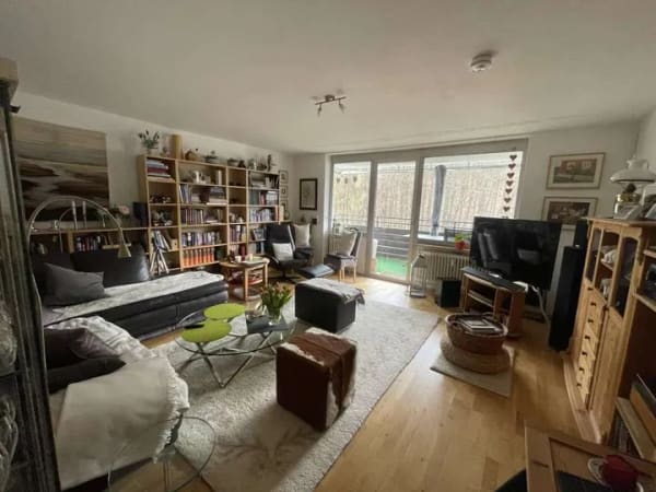 Immobilie in Buseck - Wohnen mit Blick ins Grüne: Helle 2 Zimmer-Wohnung mit 2 Balkonen, Nelkenstraße 3, Buseck - Bild 1