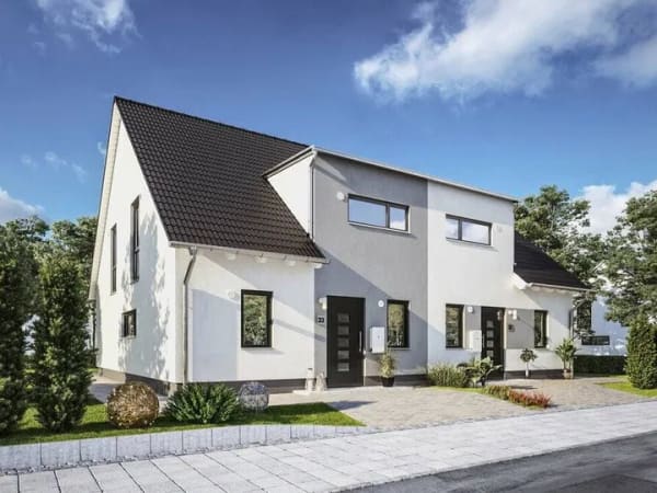 Immobilie in Horstedt - Familienparadies in Horstedt: Doppelhaus Duett 125 mit viel Platz - Bild 1