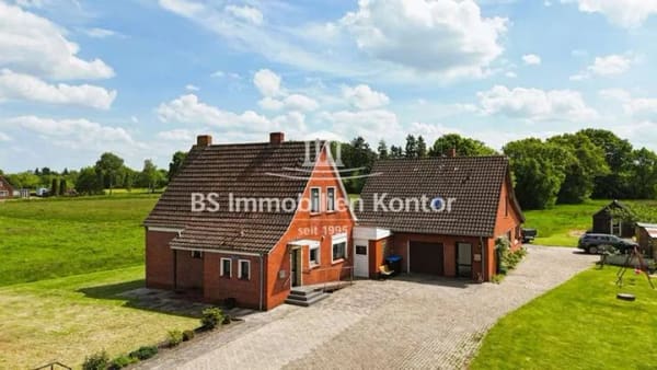 Immobilie in Westoverledingen - !! Top Angebot für Familien, Investoren und Naturliebhaber !! - Bild 1