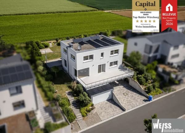 Immobilie in Estenfeld - Einzigartige Gelegenheit! Einfamilienhaus-Highlight in Best-Lage von Estenfeld - Bild 0
