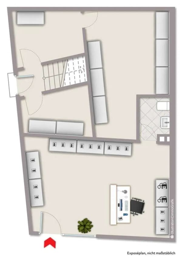 Immobilie in Schorndorf - Kleines Wohnhaus mit Gewerbe in der Schorndorfer Innenstadt  - Bild 2