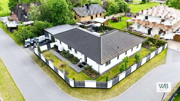 Immobilie in Parsau - Junger und moderner Wohlfühl-Bungalow mit viel Platz, Effizienzhaus (A+) - Bild 0