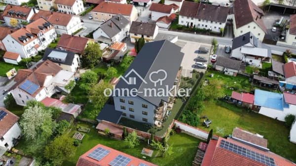 Immobilie in Hengersberg - Neubau MFH - 10% Abschreibung KFW 40QNG in zentraler Lage Hengersberg - nur noch 1 ETW Vefügbar ! - Bild 1