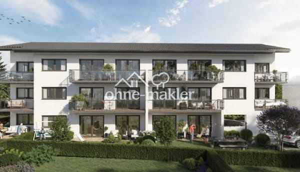 Immobilie in Hengersberg - Neubau MFH - 10% Abschreibung KFW 40QNG in zentraler Lage Hengersberg - nur noch 1 ETW Vefügbar ! - Bild 2
