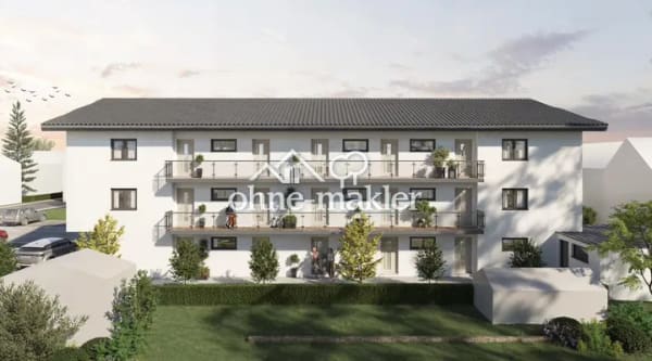 Immobilie in Hengersberg - Neubau MFH - 10% Abschreibung KFW 40QNG in zentraler Lage Hengersberg - nur noch 1 ETW Vefügbar ! - Bild 3