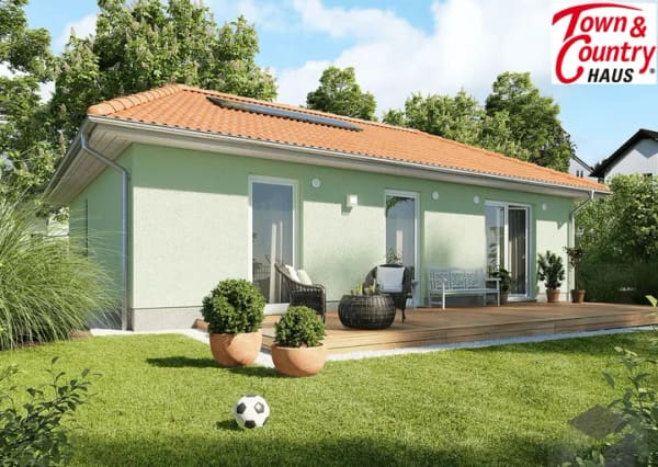 Immobilie in Waldsassen - Town & Country Bungalow 78 – barrierearmes Wohnen auf einer Ebene | ca. 76,65 m² in WALDSASSEN - Bild 0