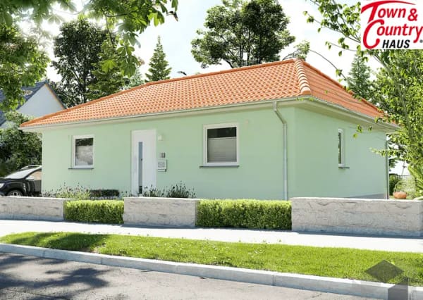 Immobilie in Waldsassen - Town & Country Bungalow 78 – barrierearmes Wohnen auf einer Ebene | ca. 76,65 m² in WALDSASSEN - Bild 1