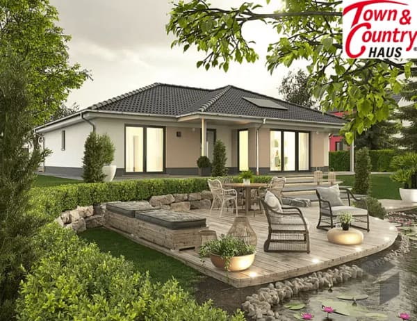 Immobilie in Goldkronach - Town & Country Bungalow 128 – Wohnen auf einer Ebene | ca. 145,71 m² in GOLDKRONACH, Nähe Bayreuth - Bild 1