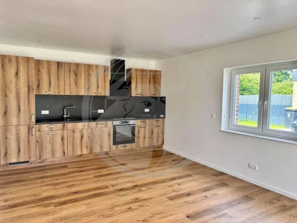 Immobilie in Hodenhagen - Erstbezug in Ahlden (Aller) – Doppelhaushälfte im Bungalowstil mit Garten und Wärmepumpe - Bild 0