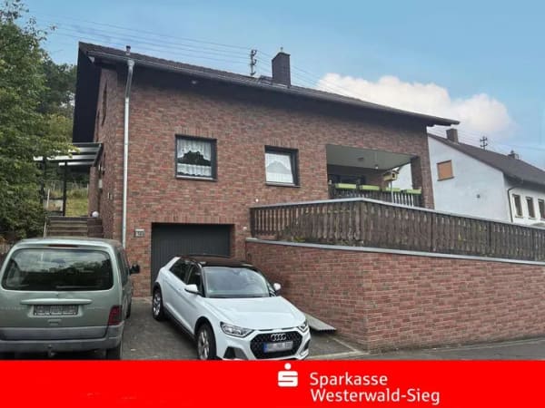 Immobilie in Niederfischbach - Kaufpreisreduzierung - 
Verklinkertes Einfamilienhaus mit Garage - Bild 0