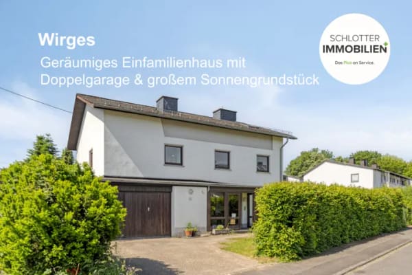 Immobilie in Wirges - ! Einfamilienhaus mit großem Sonnengrundstück ! - Bild 0