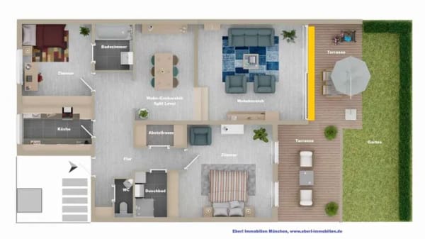 Immobilie in Haar - Ihr neues Zuhause mit Garten & Terrassen – großzügig wohnen, ankommen und wohlfühlen! Jetzt Besichti - Bild 2