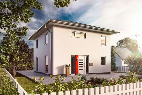 Immobilie in Wellen - Stadthaus Flair 124 massiv gebaut, Preis inkl. Grundstück - Bild 1