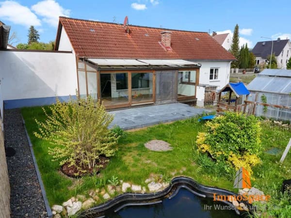 Immobilie in Horgau - **IMMOSPACE - EFH mit Garten, Teich und Wintergarten! ** - Bild 0