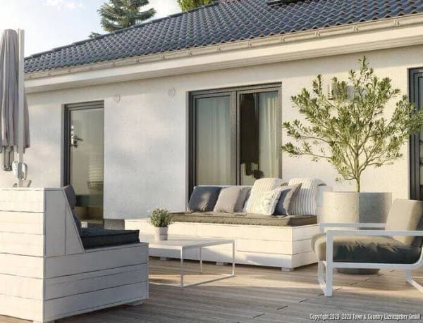 Immobilie in Aspisheim - Unsere BASIC-Vollausstattung: Dein Bungalow zum kleinen Preis - Platz für die kleine Familie oder zum Lebensabend genießen! - Bild 2