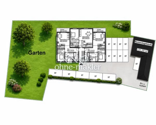 Immobilie in Alsheim - Barrierefreie Neubauwohnungen mit Garten & Terrasse in Alsheim - Bild 2