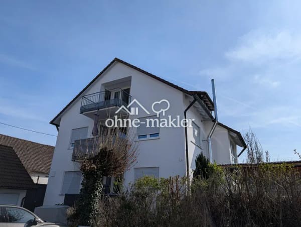 Immobilie in Bibertal - OHNE Provision - Junge und ansprechende 2 Zimmer Wohnung, Garage, Balkon, Tageslichtbad - Bild 0