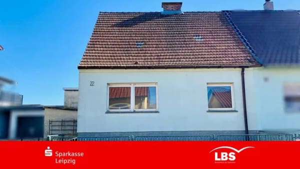 Immobilie in Beilrode - Kleines Haus-auf bis zu 90m² erweiterbar - Bild 0