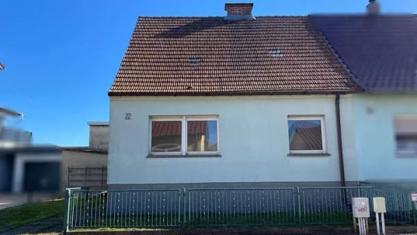 Immobilie in Beilrode - Kleines Haus-auf bis zu 90m² erweiterbar - Bild 1