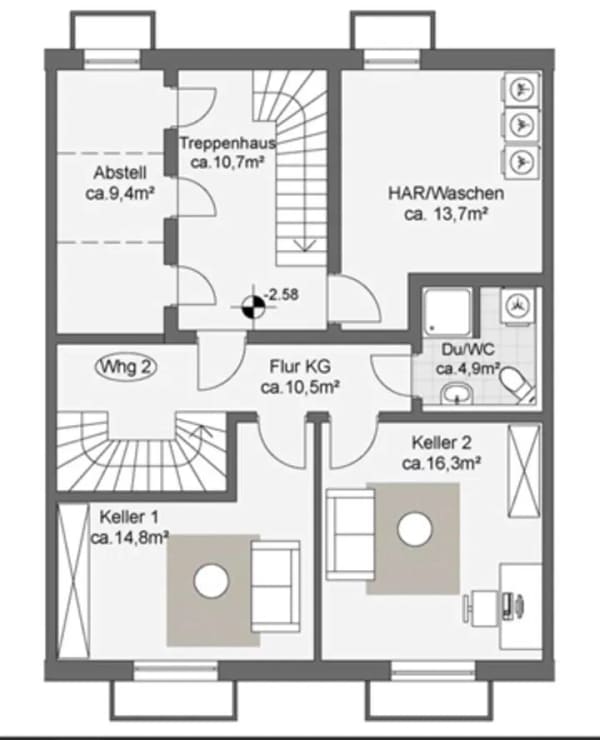 Immobilie in Großweil - Traumwohnung mit Bergblick. Energieeffizient und naturnahes wohnen im LKr.  Garmisch - Bild 4
