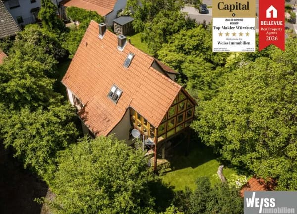 Immobilie in Wartmannsroth - Wahrscheinlich einer der schönsten Plätze in Schwärzelbach/Rhön - Bild 0