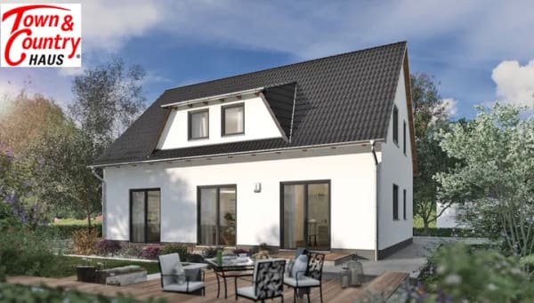 Immobilie in Auerbach in der Oberpfalz - 500 qm Grundstück DIREKT in AUERBACH/Obpf. (separat) , Modernes Town & Country Landhaus 142 – viel Platz, klare Grundrisse, zukunftssichere Technik - Bild 0