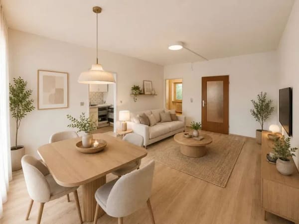 Immobilie in Höchberg - Sofort bezugsfrei: Gemütliche 2-Zimmer-Wohnung mit Balkon - Bild 4