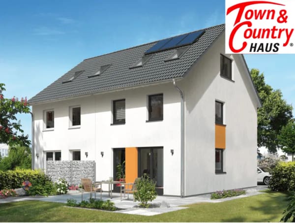 Immobilie in Breitengüßbach - BREITENGÜßBACH-OT 515m² Grundstück (separat) - Town & Country DH Mainz 128 – moderne Haushälfte mit 5 Zimmern - Bild 0