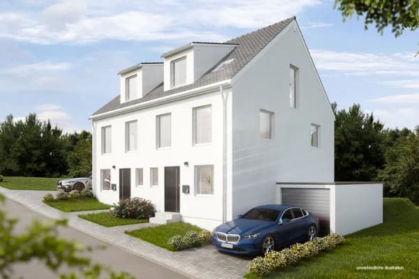 Immobilie in Ostelsheim - Eine Freude für die junge Familie: "Wohnen mit herrlichem Sonnengarten" Moderne DHH in Ostelsheim - Bild 3