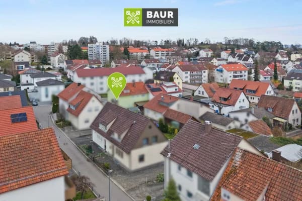 Immobilie in Biberach an der Riß - Ruhig & Zentral: Vermietete Doppelhaushälfte in bester Biberacher Wohnlage - Bild 1