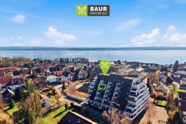 Immobilie in Meersburg - Stilvoll renovierte 2-Zimmer-Wohnung mit Balkon in attraktiver Lage von Meersburg - Bild 0