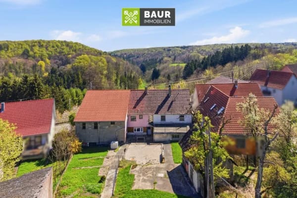 Immobilie in Ehingen (Donau) - 360° | Viel Platz für Lebensträume & sofort frei! EFH mit großem Grundstück und Scheune bei Ehingen - Bild 1