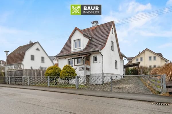 Immobilie in Herbertingen - 360° I Renovierungsbedürftiges Einfamilienhaus mit Potential in Herbertingen - Bild 0
